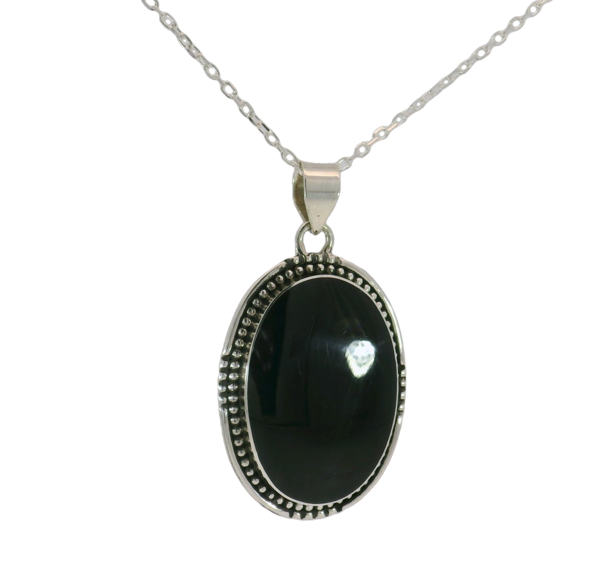 Holy Moly Large Oval Pendant