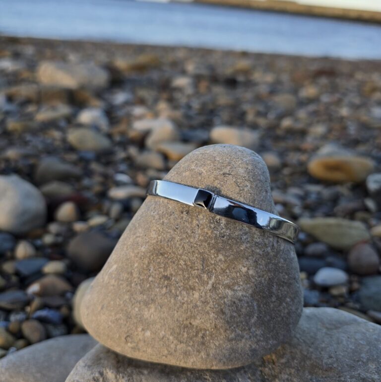 The Classic Square Stone Cuff